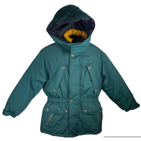 Rothschild Other - Rothschild Below Zero Puffer Jacket Removable Hood Green Kids Boys Coat Medium